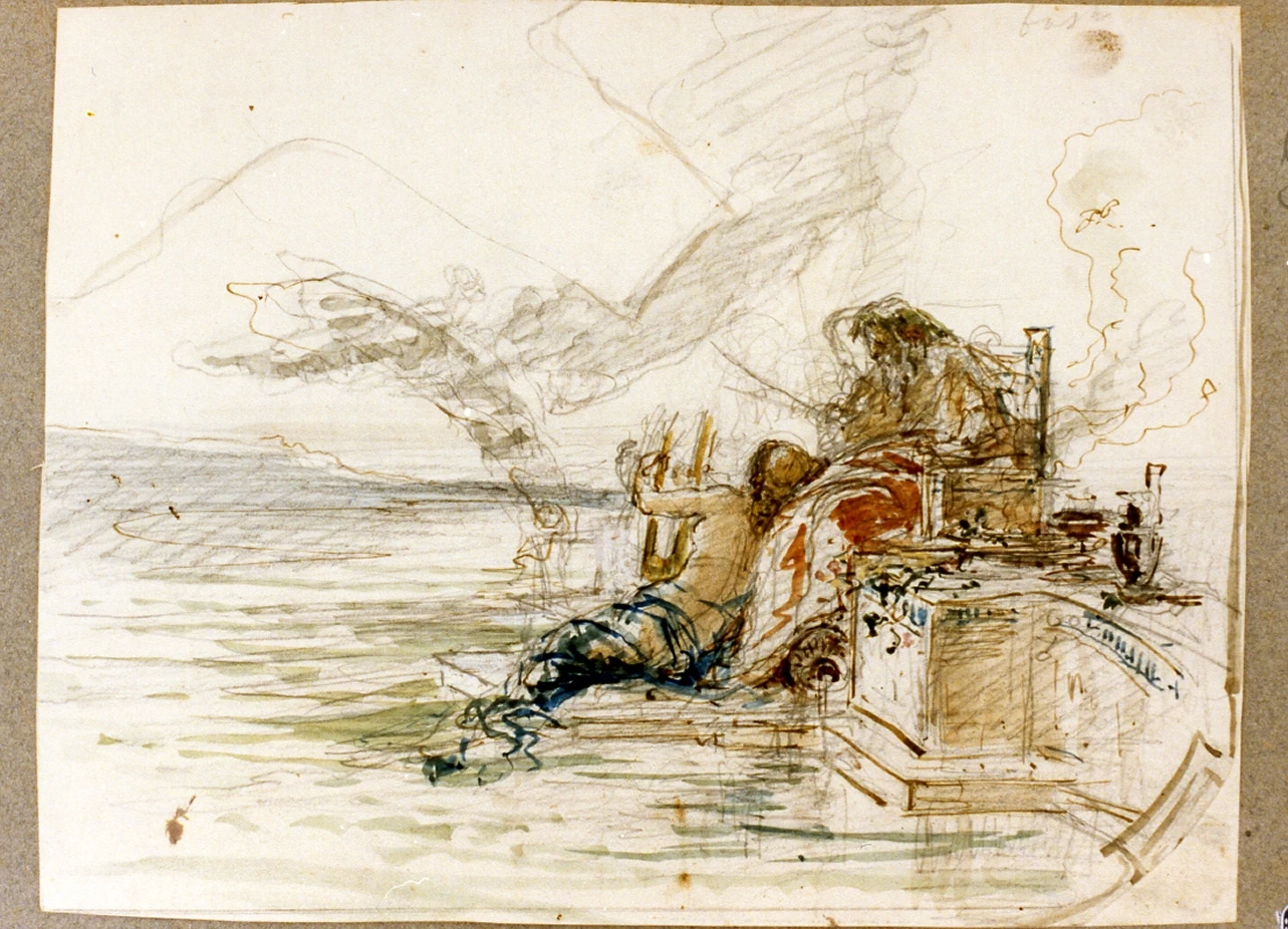 Studio della sirena Partenope - Certosa e Museo Nazionale S. Martino, Napoli